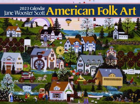 Calendar American Folk Art 2023 Calendar Book