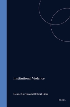 Hardcover Institutional Violence Book