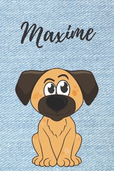 personalisiertes Notizbuch Hunde / Malbuch /  Kritzelbuch / Tagebuch / Journal / DIN A5 / Geschenk Maxime: individuelles personalisiertes blanko ... Geschenk für Männer. (German Edition)