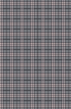 Lined Notebook A5 Size 110 Pages: Funny Ruled Journal. Cute Classic Plaid Patterns Pink Black White Squares 05A Unique Student Teacher Blank ... Planner Great For Home School Office Writing