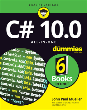 Paperback C# 10.0 All-In-One for Dummies Book