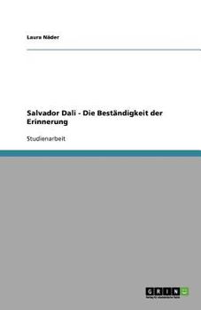 Paperback Salvador Dali - Die Beständigkeit der Erinnerung [German] Book