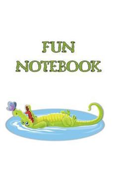 Paperback Fun Notebook: Boys Books - Mini Composition Notebook - Ages 6 -12 - Funny Alligator Book