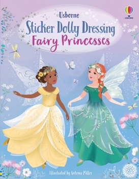 Paperback Sticker Dolly Dressing Fairy Princesses Book