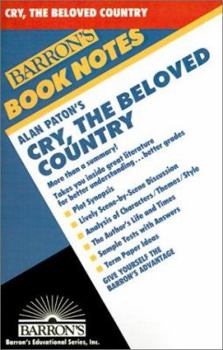 Paperback Alan Paton's Cry, the Beloved Country Book