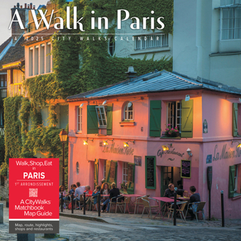 Calendar A Walk in Paris 2025 12 X 12 Wall Calendar Book