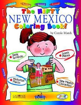 Paperback The Nifty New Mexico Coloring Book! Book
