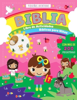 Paperback Biblia - Libro de Actividades Bíblicas Para Niños (Bible Story Activity Book for Children) [Spanish] Book