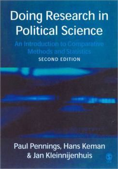 Paperback Doing Research in Political Science: An Introduction to Comparative Methods and Statistics Book