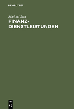 Hardcover Finanzdienstleistungen [German] Book