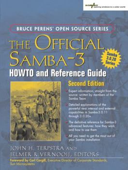 Paperback The Official Samba-3 Howto and Reference Guide Book