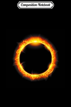 Composition Notebook: Total Solar Eclipse Gem County Idaho - Front and Back Journal/Notebook Blank Lined Ruled 6x9 100 Pages