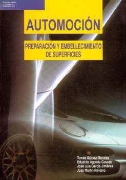 Automoción. Preparación y embellecimiento de superficies