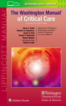 Paperback The Washington Manual of Critical Care Book