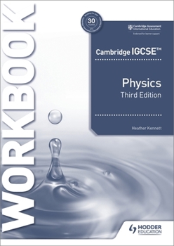 Paperback Cambridge Igcse(tm) Physics Workbook 3rd Edition: Hodder Education Group Book