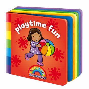 Board book Rainbow Chunkies - Playtime Fun (A foam board book)) Book