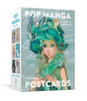 Cards Pop Manga Postcards: 100 Surreal Postcards Book