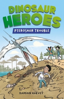 Paperback Dinosaur Heroes: Pterosaur Trouble Book