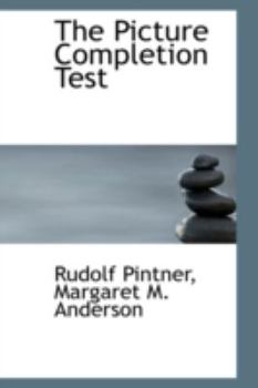 Paperback The Picture Completion Test Book