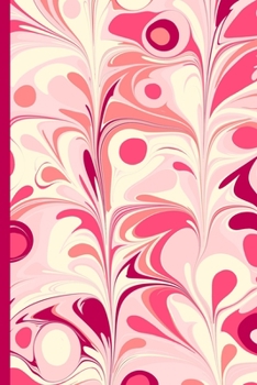 Paperback Weekly Planner: A Week to View Diary and Organiser - Monday Start with Pink Marbled Liquid Art Cover Book