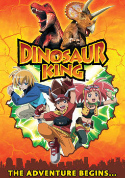 DVD Dinosaur King: The Adventure Begins Book