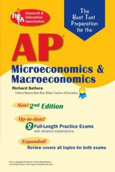 Paperback AP Microeconomics and Macroeconomics Exams: The Best Test Preparation Book