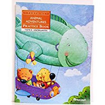 Paperback Harcourt School Publishers Trophies: Practice Book Grade K Animal Adventures Book