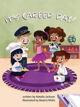 Paperback It's Career Day [Large Print] Book