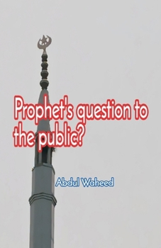 Paperback Prophets question to the public Book