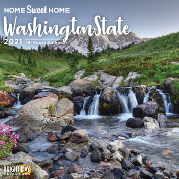Calendar Cal 2021- Home Sweet Home Washington State Wall Book