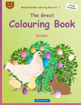 Paperback BROCKHAUSEN Colouring Book Vol. 1 - The Great Colouring Book: Easter Book