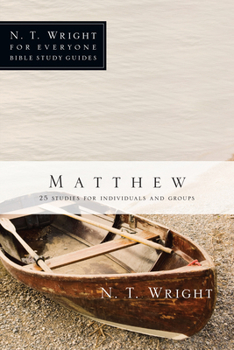 Paperback Matthew: 25 Studies for Individuals and Groups Book