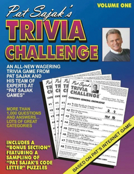 Paperback Pat Sajak's Trivia Challenge Book