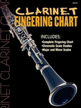 Paperback Clarinet Fingering Chart Book
