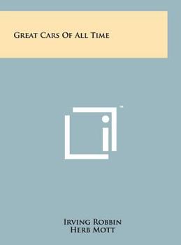 Hardcover Great Cars of All Time Book