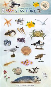 Stationery Sticker Play Scene: Seashore Book