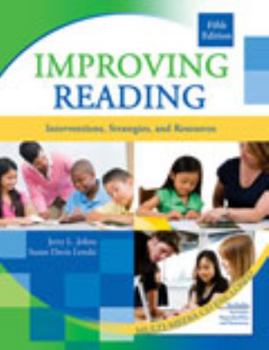 Paperback Improving Reading: Interventions, Strategies, and Resources W/ CD Book
