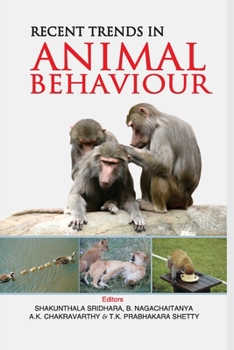 Paperback Recent Trends in Animal Behaviour Book