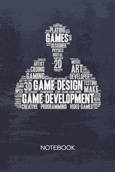 Paperback Bullet Dotted Journal: Game Dev Notebook Dotted Grid a5 6x9 120 Pages - Game Designer Planner Video Game Development Diary Game Design - Game Book