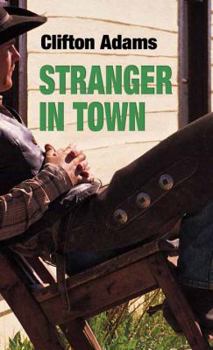 Library Binding Stranger in Town [Large Print] Book
