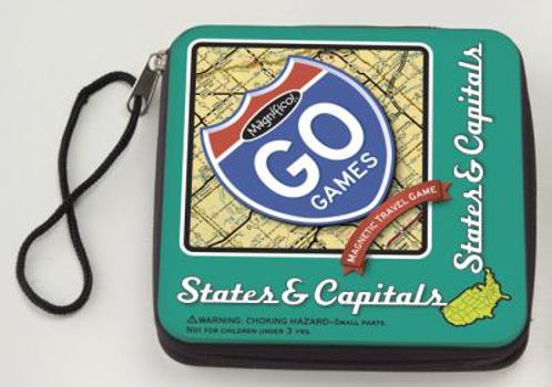 Hardcover Go Games States & CA-W/Magnets [With Magnet(s)] Book