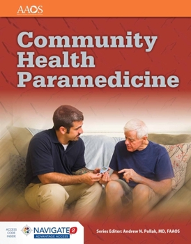 Paperback Community Health Paramedicine Book