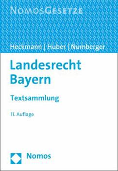 Paperback Landesrecht Bayern: Textsammlung [German] Book