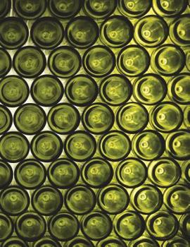 Paperback Bottles on the Wall College Ruled Notebook: 8.5 x 11 inch Composition Style Designer Notebook Journal: 100 Sheets, 200 pages Book