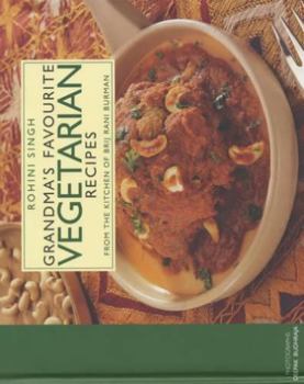 Hardcover Grandma's Favorite Vegetarian Recipes Book