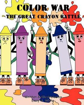 Paperback Color War: The Great Crayon Battle Book