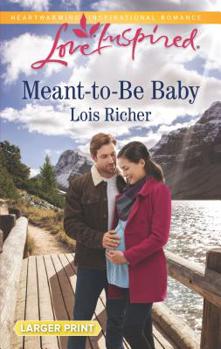 Mass Market Paperback Meant-To-Be Baby [Large Print] Book