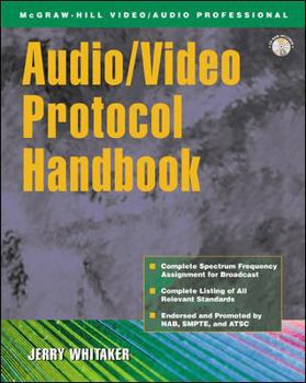 Hardcover Audio/Video Protocol Handbook [With CDROM] Book