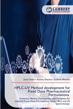 Paperback HPLC-UV Method development for Fixed Dose Pharmaceutical Formulations Book