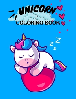 Paperback Unicorn Coloring Book: For Kids Ages 4-9/ drawing for young kids Book
